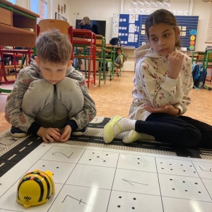 Detaily akce: S "Bee-Botem" se učí pracovat žáci už v první třídě